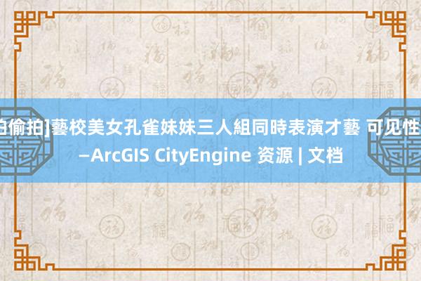 [自拍偷拍]藝校美女孔雀妹妹三人組同時表演才藝 可见性分析—ArcGIS CityEngine 资源 | 文档